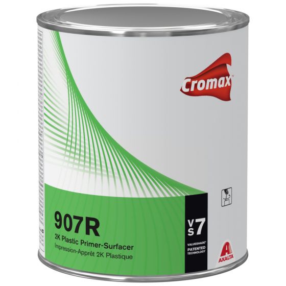 Plastic primer 2K, negru, 1L, Cromax    