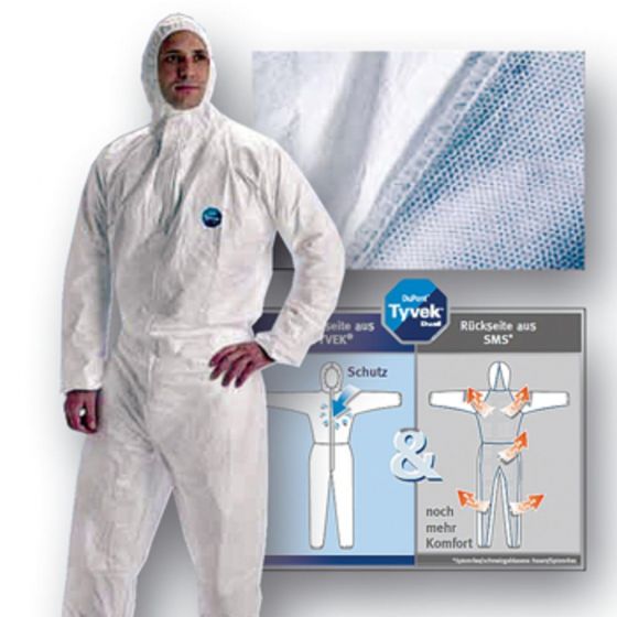 Salopeta TYVEK,  XL,  Cromax