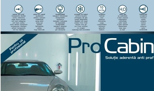 Ceara protectie pereti interior cabina,  5L