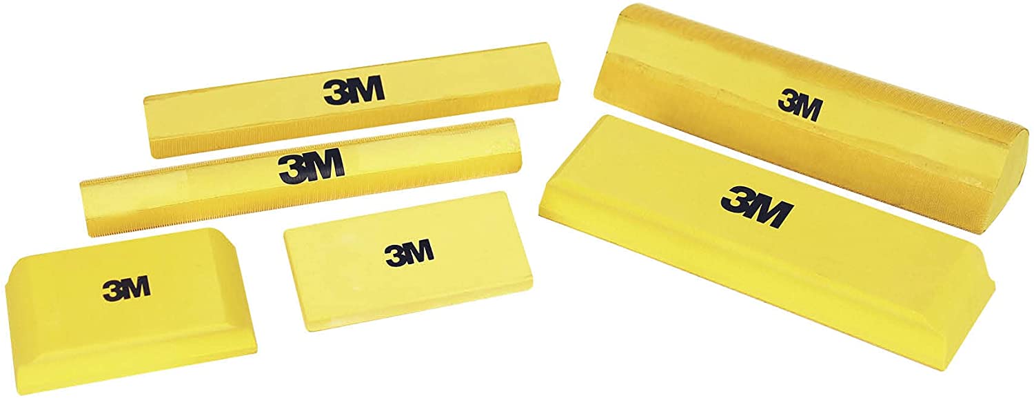 Set blocuri de slefuit Hk Gold fara absorbtie de praf, 3M