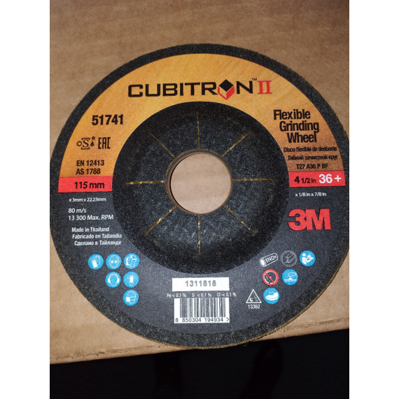 3M Disc Polizat Cubitron II,  115mm