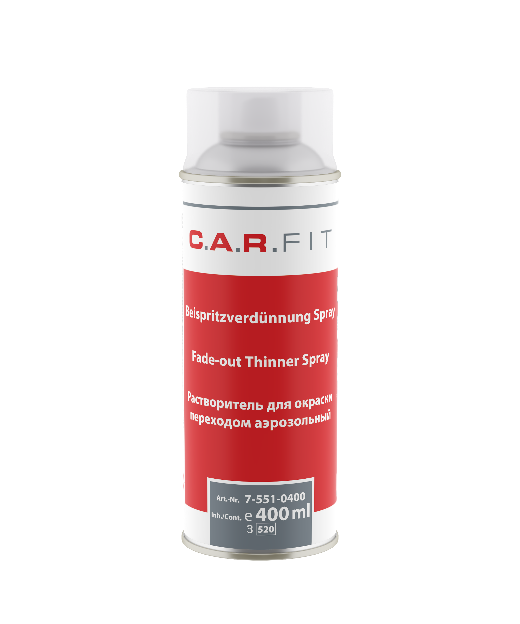Spray Diluant Fade-out, 400ml, C.A.R. FIT
