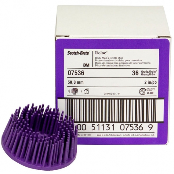 3M7536 Disc Roloc Bristle curatire Mov,  P50