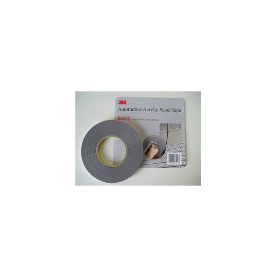 3M Banda dublu adeziva, 0.8mm, 12mmx20m       