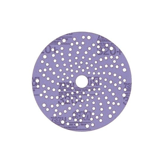 3M Discuri Cubitron™ II Purple 737U Hookit Multihole 80+