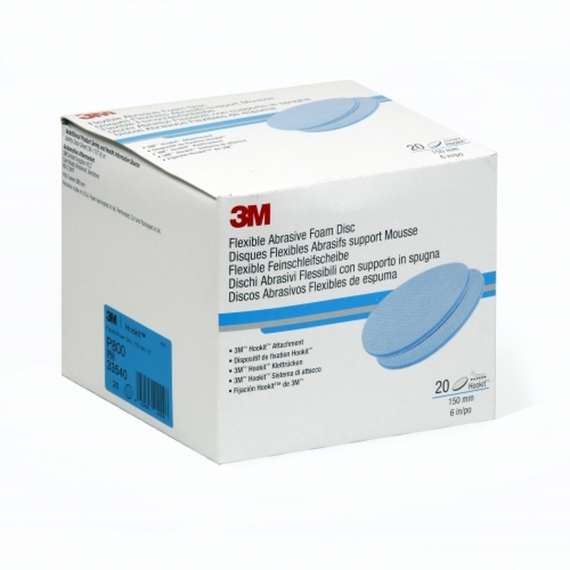 3M Discuri abrazive flexibile pe suport moale P800