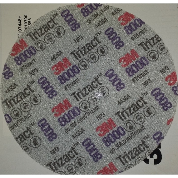 3M Disc abraziv din spumă Trizact™ Hookit , P8000, 150mm
