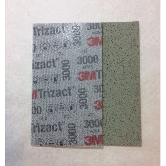 3M Coli abrazive pentru uniformizare  Trizact Hookit 443SA, 80 mm x 140 mm, P1000