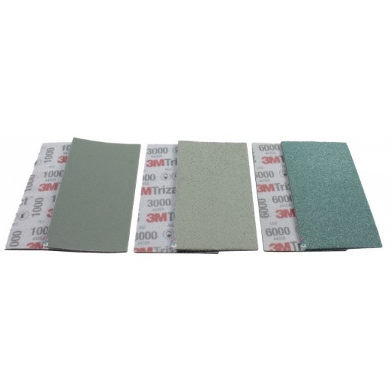 3M Coli abrazive pentru uniformizare  Trizact Hookit 443SA, 80 mm x 140 mm, P1000