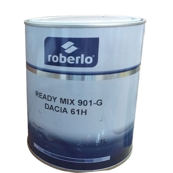 Vopsea 2K Dacia 61H, 1L, Readymix 901-G, Roberlo