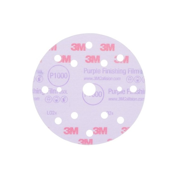 3M Disc HK Purple 150mm, 260L+, P1000